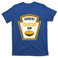 Funny Group Condiments Halloween Costume Cheesy Queso Dip T-Shirt