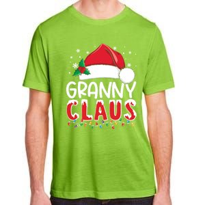 Funny Granny Claus Christmas Great Gift Xmas Pajamas Santa Gift Adult ChromaSoft Performance T-Shirt