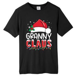 Funny Granny Claus Christmas Great Gift Xmas Pajamas Santa Gift Tall Fusion ChromaSoft Performance T-Shirt