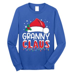 Funny Granny Claus Christmas Great Gift Xmas Pajamas Santa Gift Long Sleeve Shirt