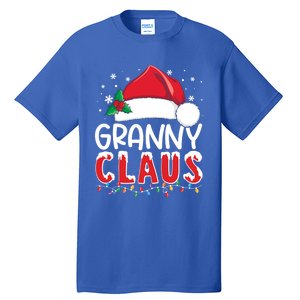 Funny Granny Claus Christmas Great Gift Xmas Pajamas Santa Gift Tall T-Shirt