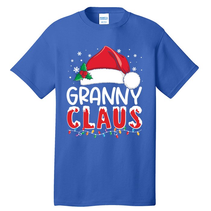 Funny Granny Claus Christmas Great Gift Xmas Pajamas Santa Gift Tall T-Shirt