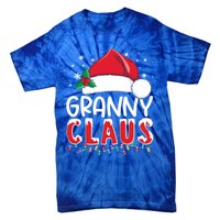 Funny Granny Claus Christmas Great Gift Xmas Pajamas Santa Gift Tie-Dye T-Shirt