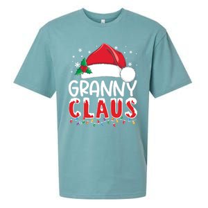 Funny Granny Claus Christmas Great Gift Xmas Pajamas Santa Gift Sueded Cloud Jersey T-Shirt