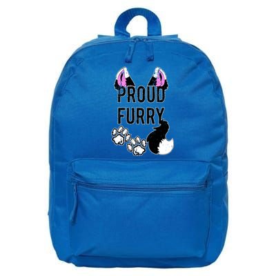 Furry Gift Cool Gift Proud Furry Tail And Ears Sweater Gift 16 in Basic Backpack