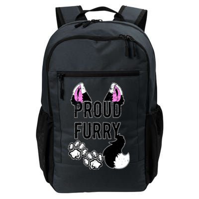 Furry Gift Cool Gift Proud Furry Tail And Ears Sweater Gift Daily Commute Backpack