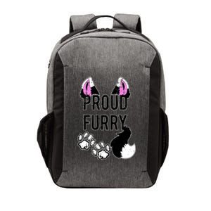 Furry Gift Cool Gift Proud Furry Tail And Ears Sweater Gift Vector Backpack