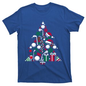 Funny Golf Christmas Tree Golfer Meaningful Gift T-Shirt