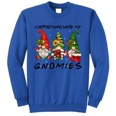 Funny Gnome Christmas Friend Gift Christmas With My Gnomies Great Gift Sweatshirt