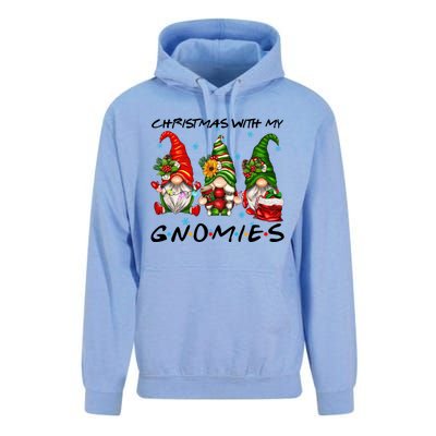 Funny Gnome Christmas Friend Gift Christmas With My Gnomies Great Gift Unisex Surf Hoodie