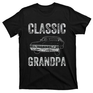 Funny Grandpa Classic Car Graphic Grandpas With Classic Cars T-Shirt