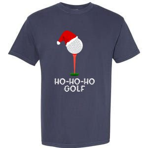 Funny Golfing Christmas Shirt Holiday Golf Ball Garment-Dyed Heavyweight T-Shirt