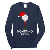 Funny Golfing Christmas Shirt Holiday Golf Ball Long Sleeve Shirt