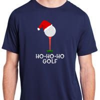 Funny Golfing Christmas Shirt Holiday Golf Ball Adult ChromaSoft Performance T-Shirt