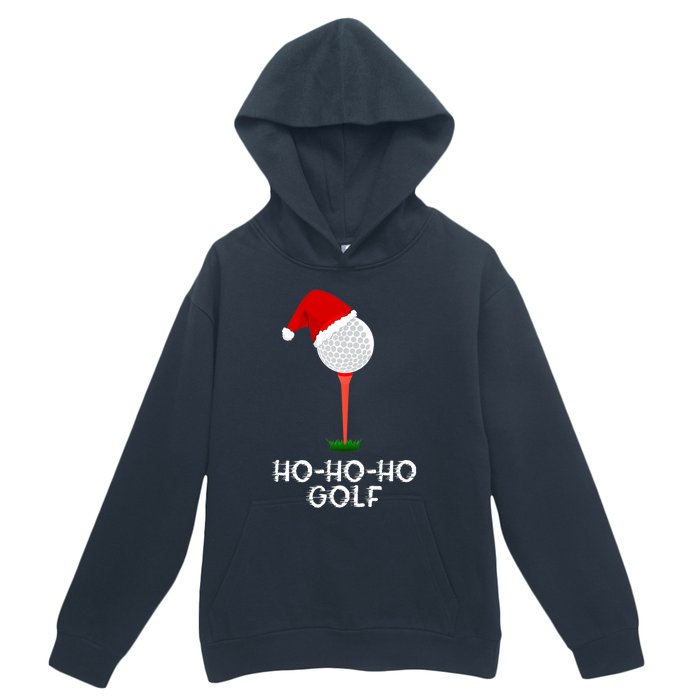 Funny Golfing Christmas Shirt Holiday Golf Ball Urban Pullover Hoodie