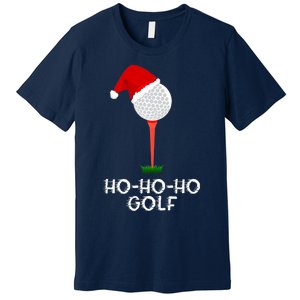 Funny Golfing Christmas Shirt Holiday Golf Ball Premium T-Shirt