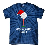 Funny Golfing Christmas Shirt Holiday Golf Ball Tie-Dye T-Shirt