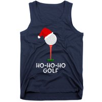 Funny Golfing Christmas Shirt Holiday Golf Ball Tank Top