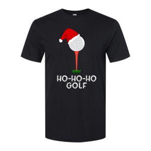 Funny Golfing Christmas Shirt Holiday Golf Ball Softstyle CVC T-Shirt