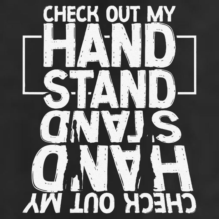 Funny Gymnastics Check Out My Handstand Acrobat Golf Towel