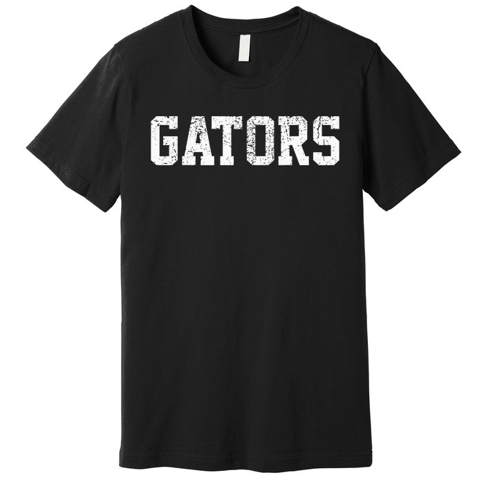 Florida Gators College Athletics Supporter Souvenir Premium T-Shirt