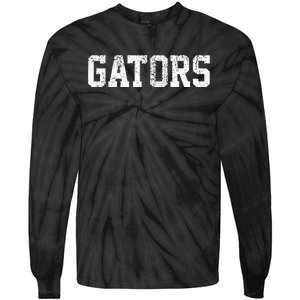 Florida Gators College Athletics Supporter Souvenir Tie-Dye Long Sleeve Shirt