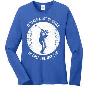 Funny Golf Clothing Golf Player Gift Ladies Long Sleeve Shirt