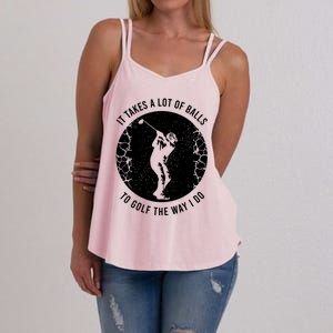 Funny Golf Clothing Golf Player Gift Women's Strappy Tank