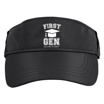 First Generation College Student Grad University Graduate Gift Adult Drive Performance Visor