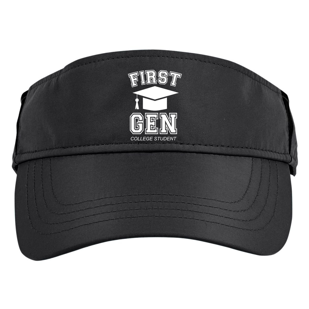 First Generation College Student Grad University Graduate Gift Adult Drive Performance Visor