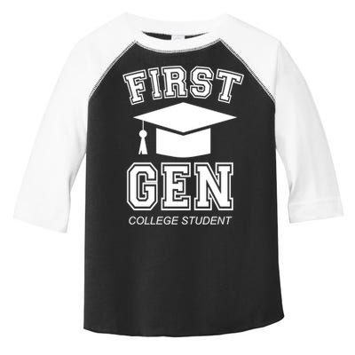 First Generation College Student Grad University Graduate Gift Toddler Fine Jersey T-Shirt