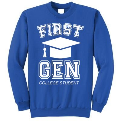 First Generation College Student Grad University Graduate Gift Sweatshirt