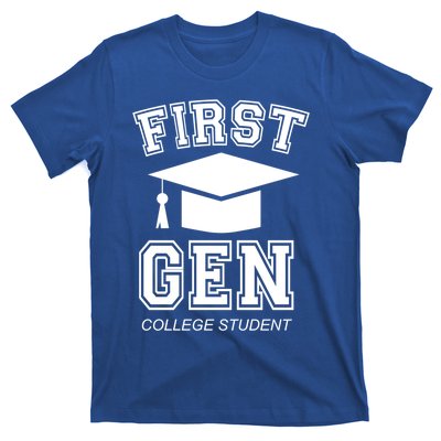 First Generation College Student Grad University Graduate Gift T-Shirt