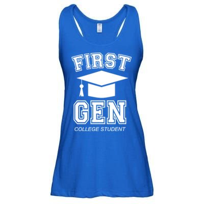 First Generation College Student Grad University Graduate Gift Ladies Essential Flowy Tank