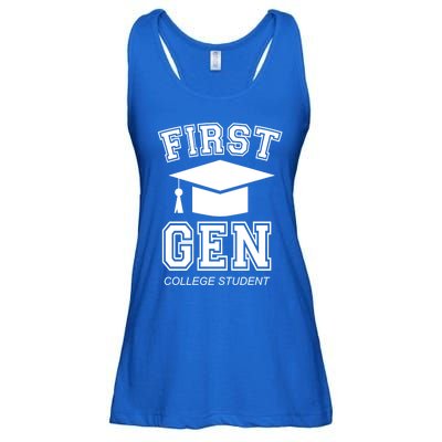 First Generation College Student Grad University Graduate Gift Ladies Essential Flowy Tank