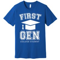 First Generation College Student Grad University Graduate Gift Premium T-Shirt