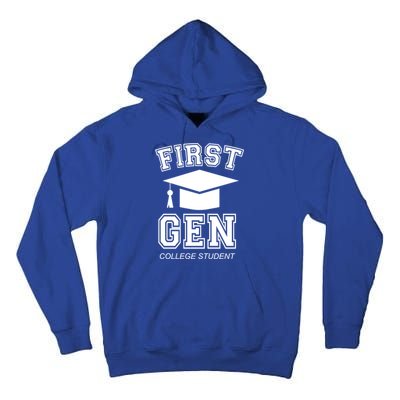 First Generation College Student Grad University Graduate Gift Tall Hoodie