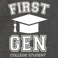 First Generation College Student Grad University Graduate Gift Vector Backpack