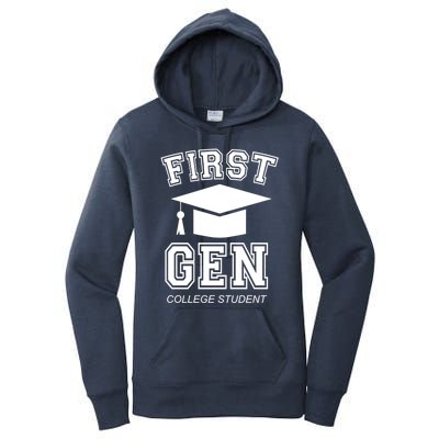 First Generation College Student Grad University Graduate Gift Women's Pullover Hoodie