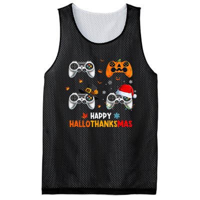 Festive Gaming Celebration Hallothanksmas Fun Mesh Reversible Basketball Jersey Tank