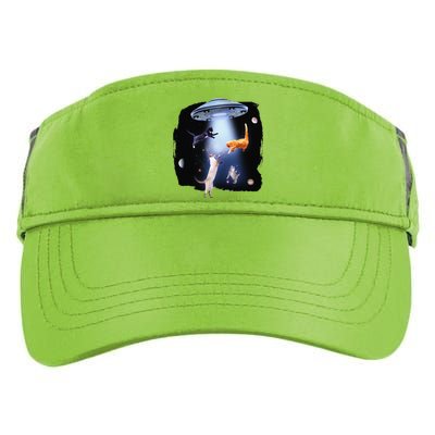 Funny Galaxy Cat Space Kitty Planets Galaxy Adult Drive Performance Visor