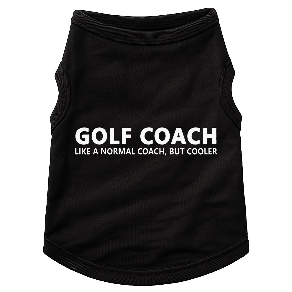 Funny Golf Coach Definition Golf Coach Doggie Tank
