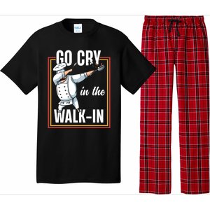 Funny Go Cry In The Walkin Dabbing Cook Kitchen Chef Gift Pajama Set