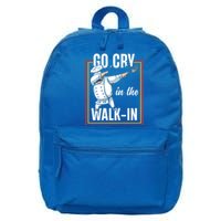 Funny Go Cry In The Walkin Dabbing Cook Kitchen Chef Gift 16 in Basic Backpack