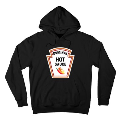 Funny Group Condiments Halloween Costume Original Hot Sauce Hoodie