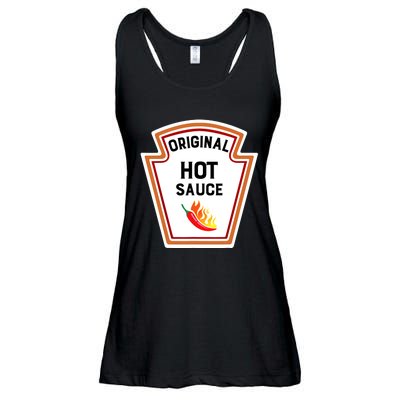 Funny Group Condiments Halloween Costume Original Hot Sauce Ladies Essential Flowy Tank