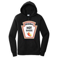 Funny Group Condiments Halloween Costume Original Hot Sauce Women's Pullover Hoodie