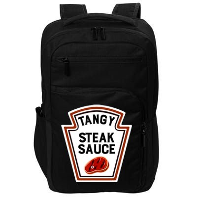 Funny Group Condiments Halloween Costume Tangy Steak Sauce Impact Tech Backpack