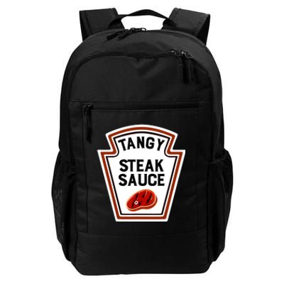 Funny Group Condiments Halloween Costume Tangy Steak Sauce Daily Commute Backpack