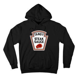 Funny Group Condiments Halloween Costume Tangy Steak Sauce Tall Hoodie